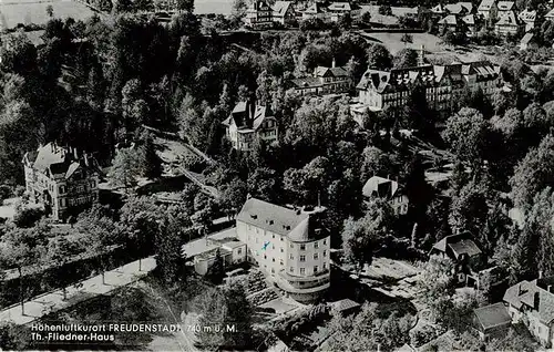 AK / Ansichtskarte  Freudenstadt Th Fliedner Haus Fliegeraufnahme