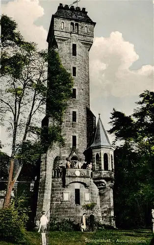 AK / Ansichtskarte  Marburg__Lahn Spiegelslust Aussichtsturm