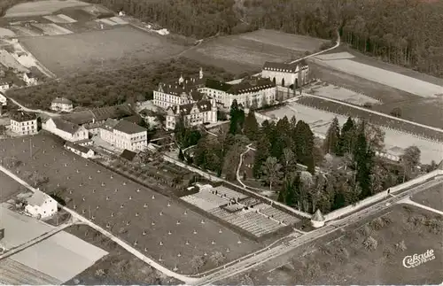 AK / Ansichtskarte  Hegne_Konstanz Kloster Fliegeraufnahme