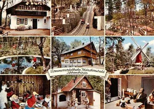 AK / Ansichtskarte  Ibbenbueren Maerchenwald Sommerrodelbahn Teilansichten