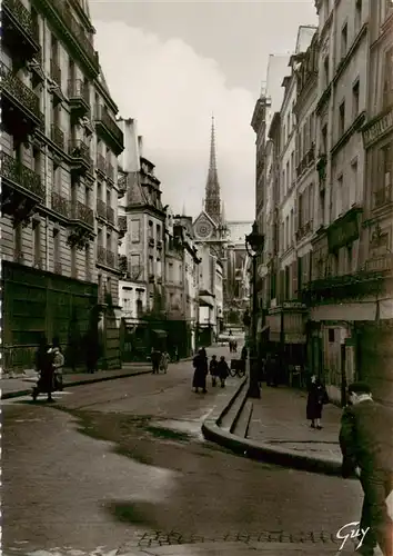 AK / Ansichtskarte  Paris_75 La Place Maubert au fond Notre Dame