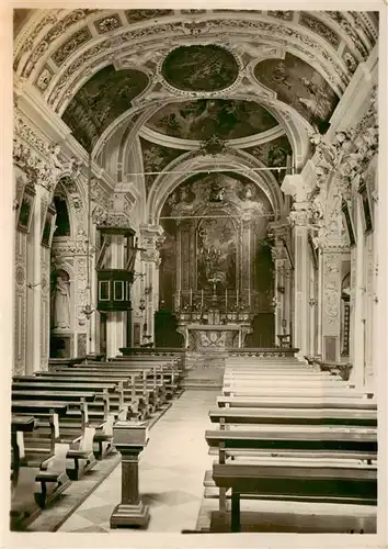 AK / Ansichtskarte  Gandria_TI Interno della Chiesa