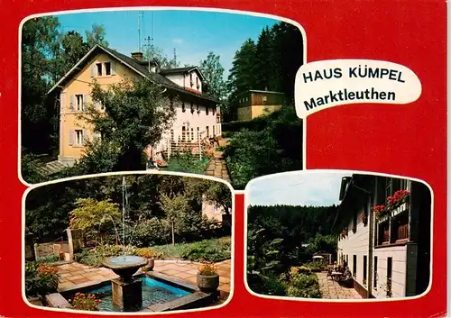 AK / Ansichtskarte 73914673 Marktleuthen Haus Kuempel Brunnen