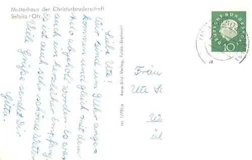 AK / Ansichtskarte  Selbitz__Oberfranken Mutterhaus der Christusbruderschaft