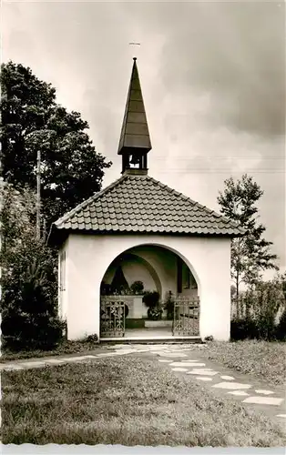 AK / Ansichtskarte  Waltrup_Westfalen Kriegergedaechtniskapelle und Madonna der Landstrasse