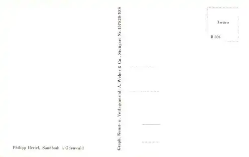 AK / Ansichtskarte  Sandbach__Odenwald mit Ernst Ludwig Heilstaette