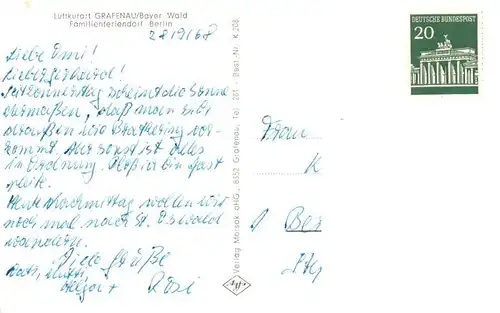 AK / Ansichtskarte  Grafenau_Niederbayern Familienferiendorf Berlin Panorama