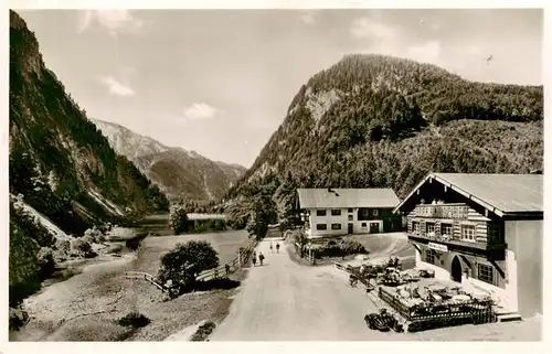 AK / Ansichtskarte  Ruhpolding Alpengasthof Seehaus Panorama