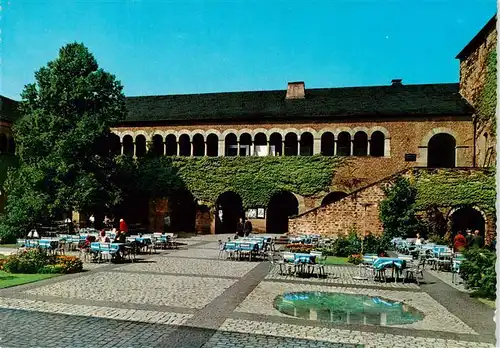 AK / Ansichtskarte  Trier Brunnenhof an der Porta Nigra