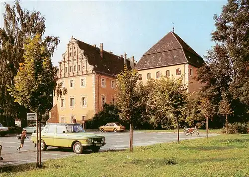 AK / Ansichtskarte 73914781 Luebben_Spreewald Blick zum Schlossturm