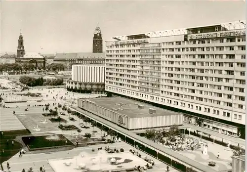 AK / Ansichtskarte  Dresden_Elbe Prager Strasse