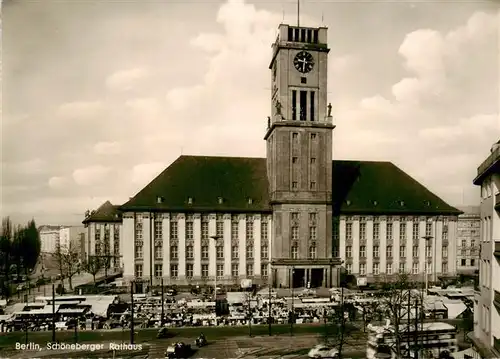 AK / Ansichtskarte  Berlin Schoeneberger Rathaus