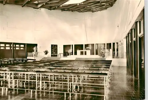 AK / Ansichtskarte  Tempelhof_Berlin Franziskanerkirche St Joh Capistran Innenansicht