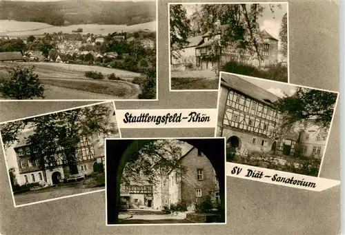 AK / Ansichtskarte  Stadtlengsfeld Panorama Diaet Sanatorium Details