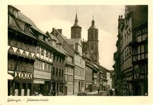 AK / Ansichtskarte  Goettingen__Niedersachsen Johannisstrasse