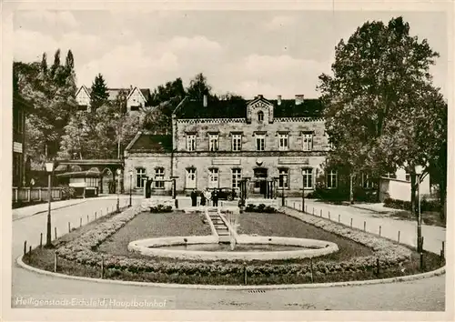 AK / Ansichtskarte  Heiligenstadt__Eichsfeld Hauptbahnhof