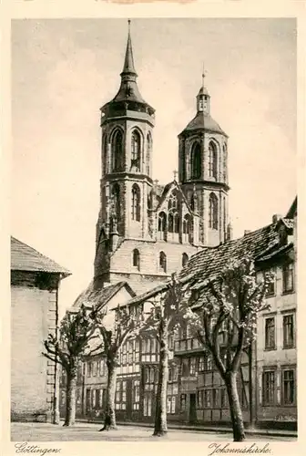 AK / Ansichtskarte 73914858 Goettingen__Niedersachsen Johanniskirche