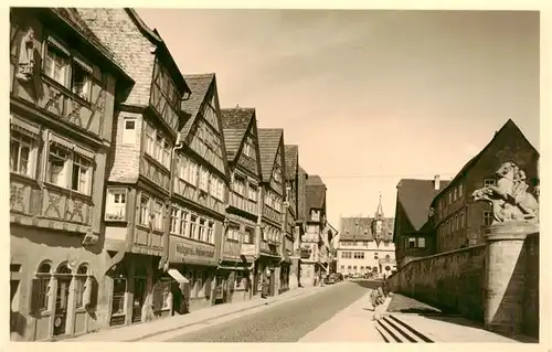 AK / Ansichtskarte  Ochsenfurt Strassenpartie