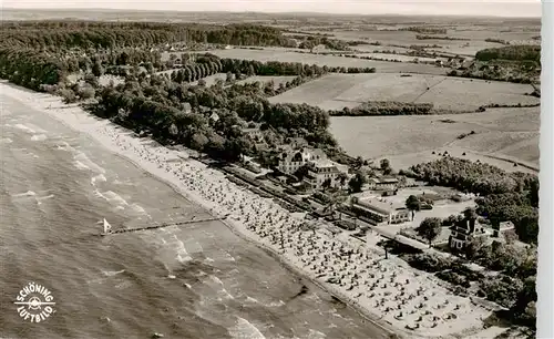 AK / Ansichtskarte  Scharbeutz_Ostseebad Fliegeraufnahme