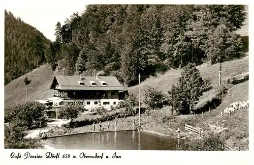 AK / Ansichtskarte  Oberaudorf_Inn Cafe Pension Doerfl