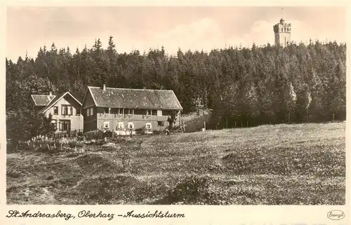 AK / Ansichtskarte 73914958 St_Andreasberg_Harz Aussichtsturm