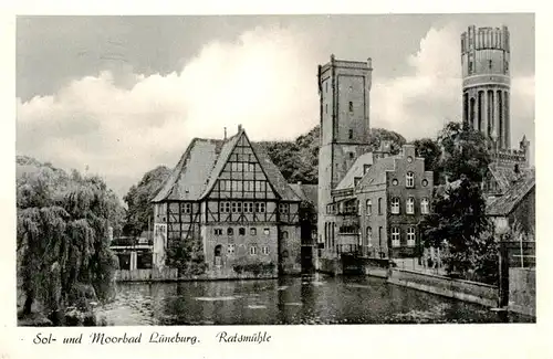 AK / Ansichtskarte  Lueneburg Ratsmuehle