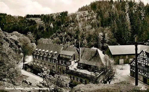 AK / Ansichtskarte  Weismain Gasthof Pension Forelle Weihersmuehle