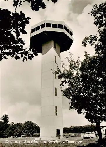 AK / Ansichtskarte  Zimmerau_Sternberg Aussichtsturm Sternberg