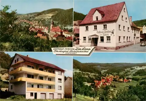 AK / Ansichtskarte  Heimbuchenthal Gasthaus Pension Zum Lamm Panorama