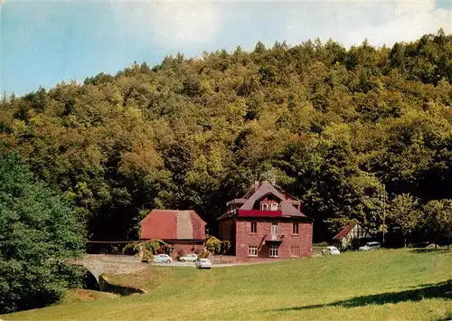 AK / Ansichtskarte  Mariabuchen_Lohr_Main Gasthaus Pension Buchenmuehle