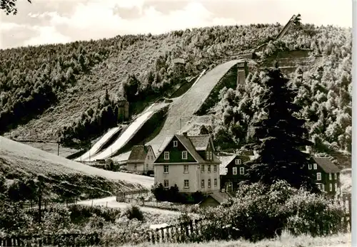 AK / Ansichtskarte  Lauscha Drei Schanzen Anlage