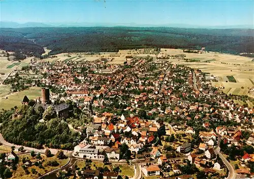 AK / Ansichtskarte  Giessen__Lahn Fliegeraufnahme mit Burg Gleiberg