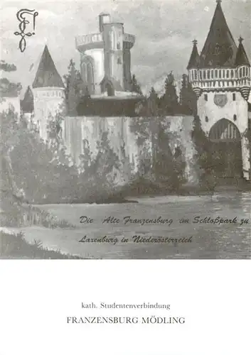 AK / Ansichtskarte  Laxenburg_Niederoesterreich_AT Alte Franzensburg im Schlosspark