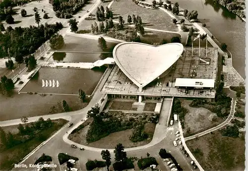 AK / Ansichtskarte  Berlin Kongresshalle Fliegeraufnahme 