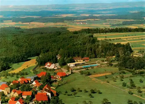 AK / Ansichtskarte  Altenstein_Hassberge Fliegeraufnahme