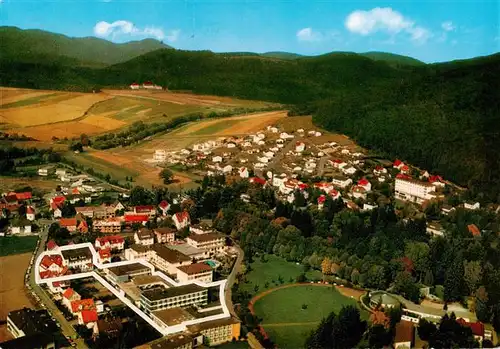 AK / Ansichtskarte  Reinhardshausen_Bad_Wildungen Westfaelischer Hof Klinisches Fachsanatorium Fliegeraufnahme