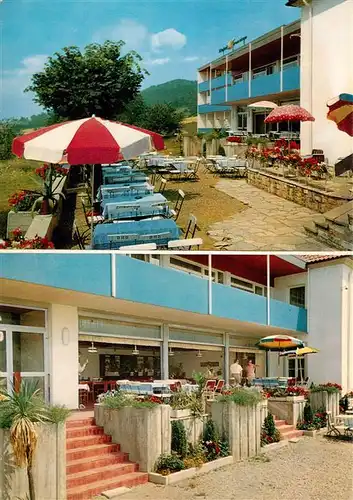 AK / Ansichtskarte 73915250 Wuergau Hotel Pension Restaurant Sonne Terrasse