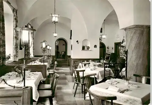 AK / Ansichtskarte 73915251 Ebrach_Oberfranken Hotel Restaurant Klosterbraeu Gaststube