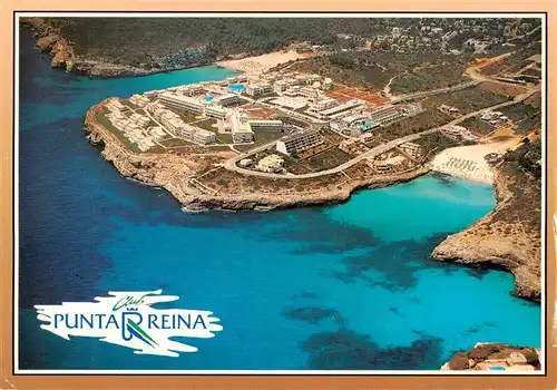 AK / Ansichtskarte  Cala_Mandia_Manacor_Mallorca_ES Club Punta Reina Fliegeraufnahme