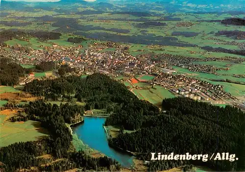 AK / Ansichtskarte  Lindenberg_Allgaeu Fliegeraufnahme