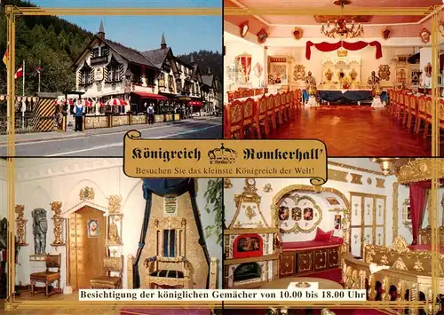 AK / Ansichtskarte  Okertalsperre_Goslar Koenigreich Romkerhalle Kgl Raeume der Majestaet Erina Prinzessin von Sachsen Herzogin zu Sachsen Koenigin zu Romkerhall