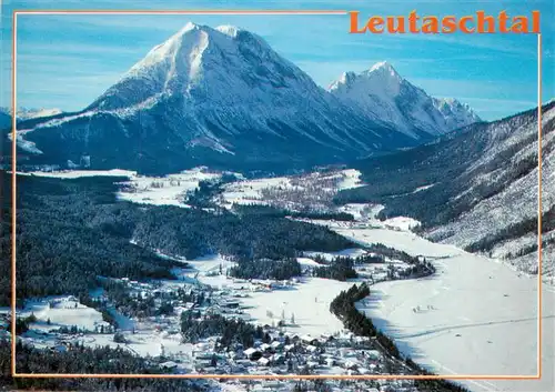 AK / Ansichtskarte  Leutaschtal_Tirol_AT Fliegeraufnahme