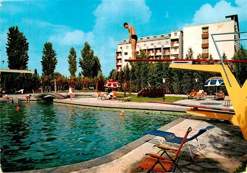 AK / Ansichtskarte 73915396 Abano_Terme_Veneto_IT Hotel Buia Bristol Piscina Termale
