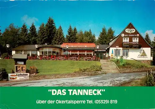 AK / Ansichtskarte  Schulenberg_Oberharz Das Tanneck Restaurant Hotel Cafe