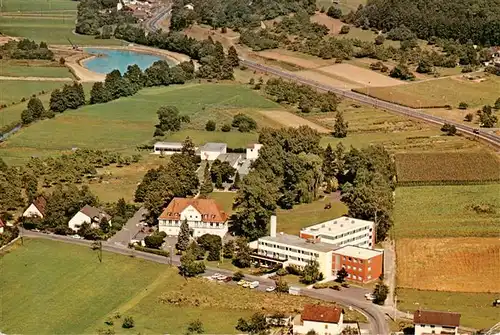 AK / Ansichtskarte  Selters_Ortenberg Sanatorium Benediktusquelle Fliegeraufnahme