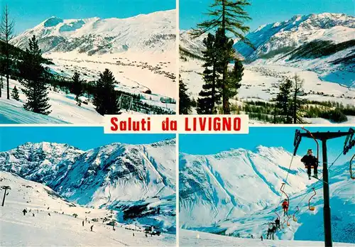 AK / Ansichtskarte  Livigno_Lombardia_IT Seggiovia Trepalle Mottolino