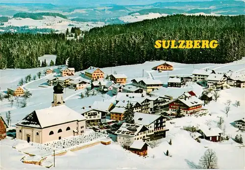 AK / Ansichtskarte 73915494 Sulzberg_Vorarlberg_AT Fliegeraufnahme