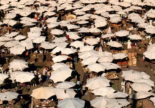 AK / Ansichtskarte  Antananarivo_Tananarive_Madagaskar Les parasols du Zoma