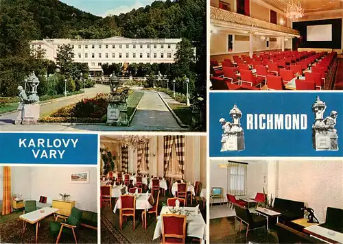 AK / Ansichtskarte 73915577 Karlovy_Vary_Karlsbad Lazenska sanatoria Richmond Details
