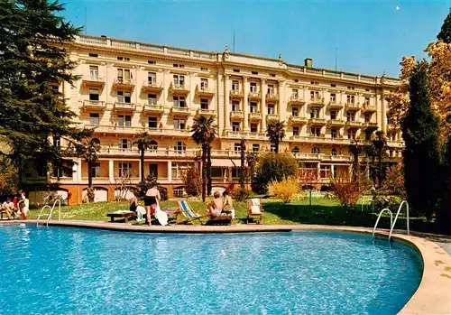 AK / Ansichtskarte 73915603 Merano_Meran_IT Palace Hotel Schwimmbad